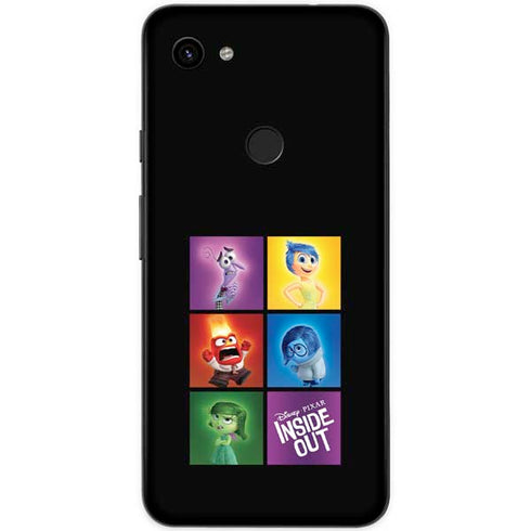 Disney Inside Out Character Portraits Google Pixel 3a XL Skin